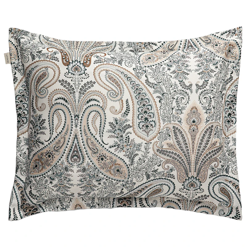 Key West Paisley Pillowcase 50x60 cm, Tartan Green