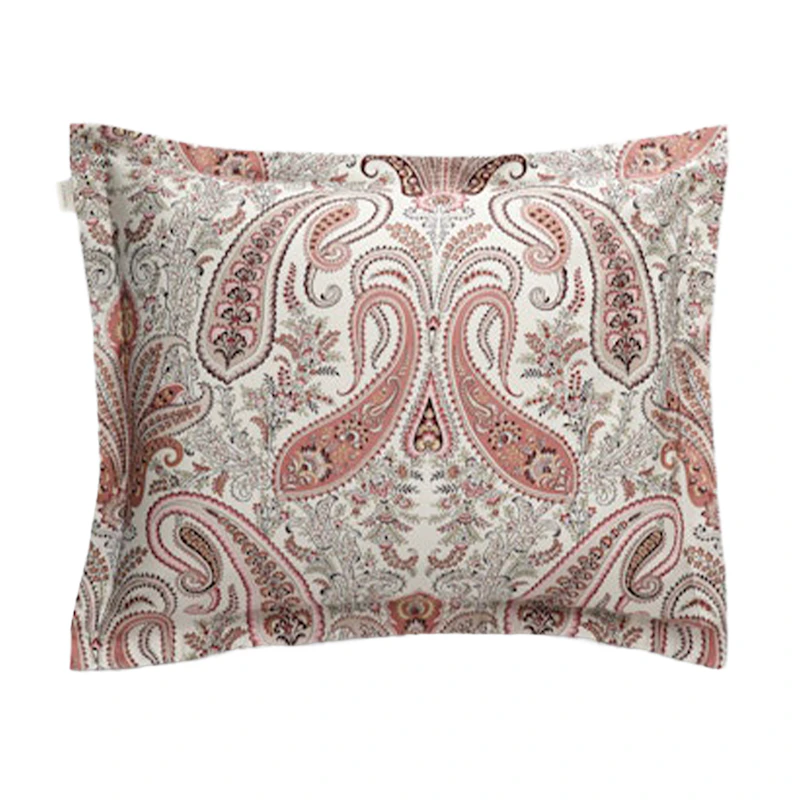 Key West Paisley Pillowcase 50x70 cm, Pink