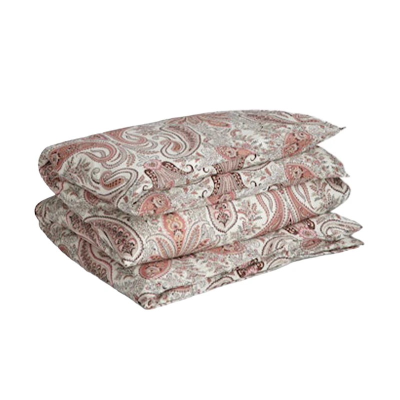 Key West Paisley Duvet Cover 140x200 cm, Pink