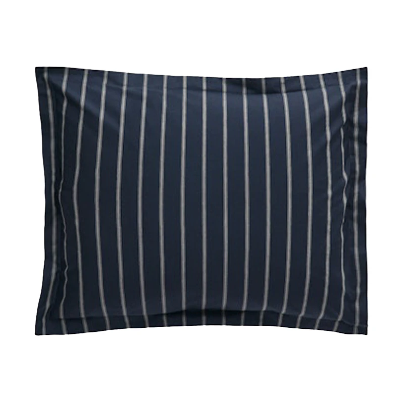 Oxford Stripe Pillowcase, Blue