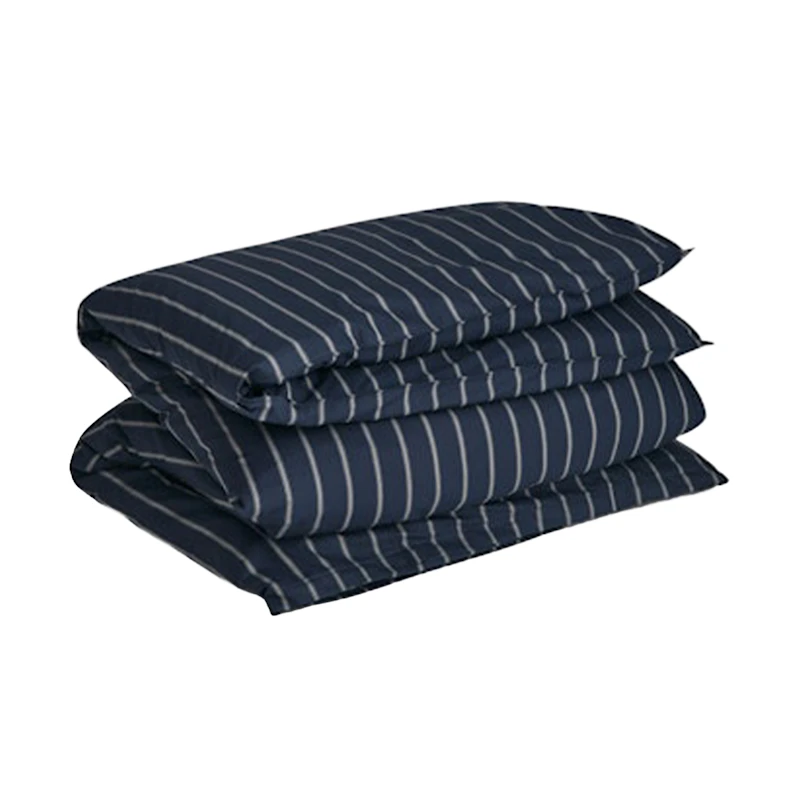 Oxford Stripe Duvet Cover, Blue