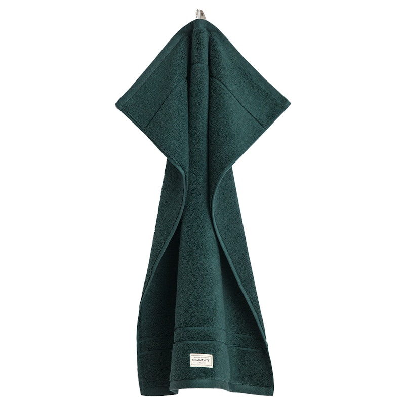 Premium Towel 50x70 cm, Tartan Green