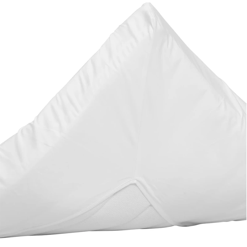Sateen Double Envelope Sheet 200x200 cm, White