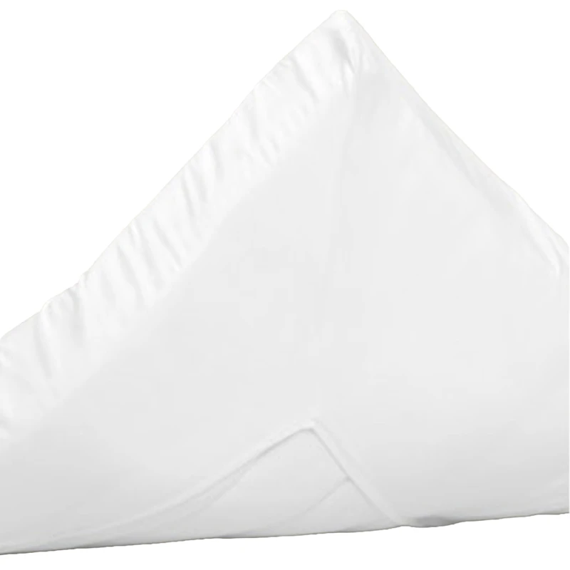 Sateen Fitted Sheet 150x200 cm, White
