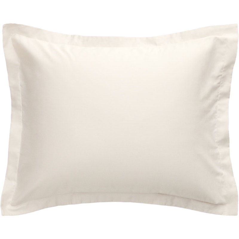 Sateen Pillowcase 50x60 cm, Sand White