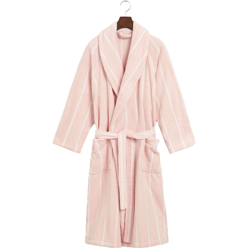 Stripe Bathrobe Pink Embrace, S