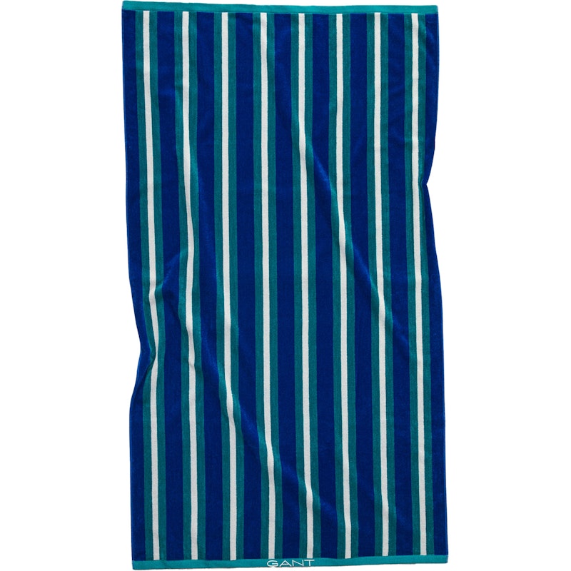 Stripe Beach Towel 100x180 cm, Ocean Turquosie