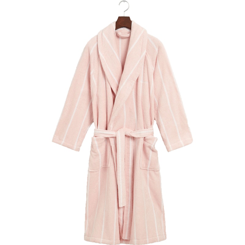 Stripe Bathrobe Pink Embrace, S