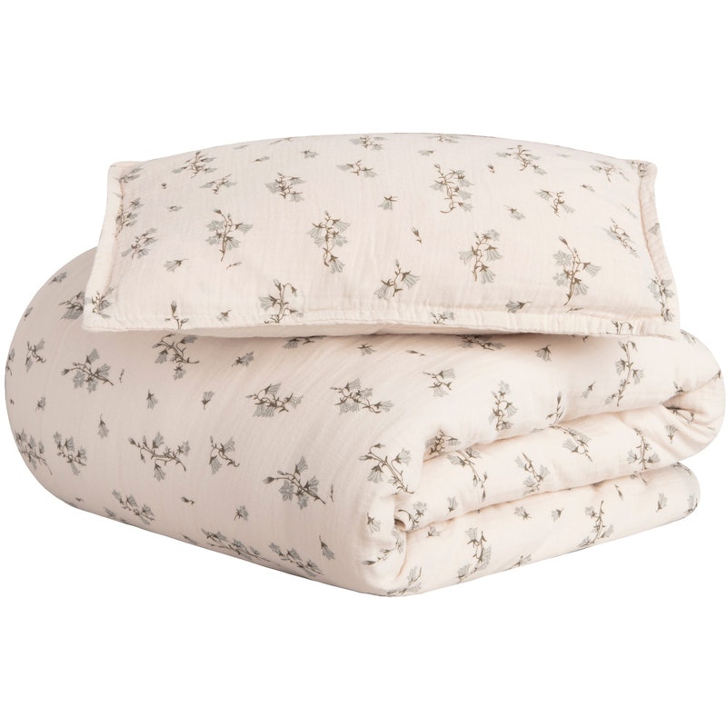 Bluebell Muslin Bed set, 50x60 + 150x210