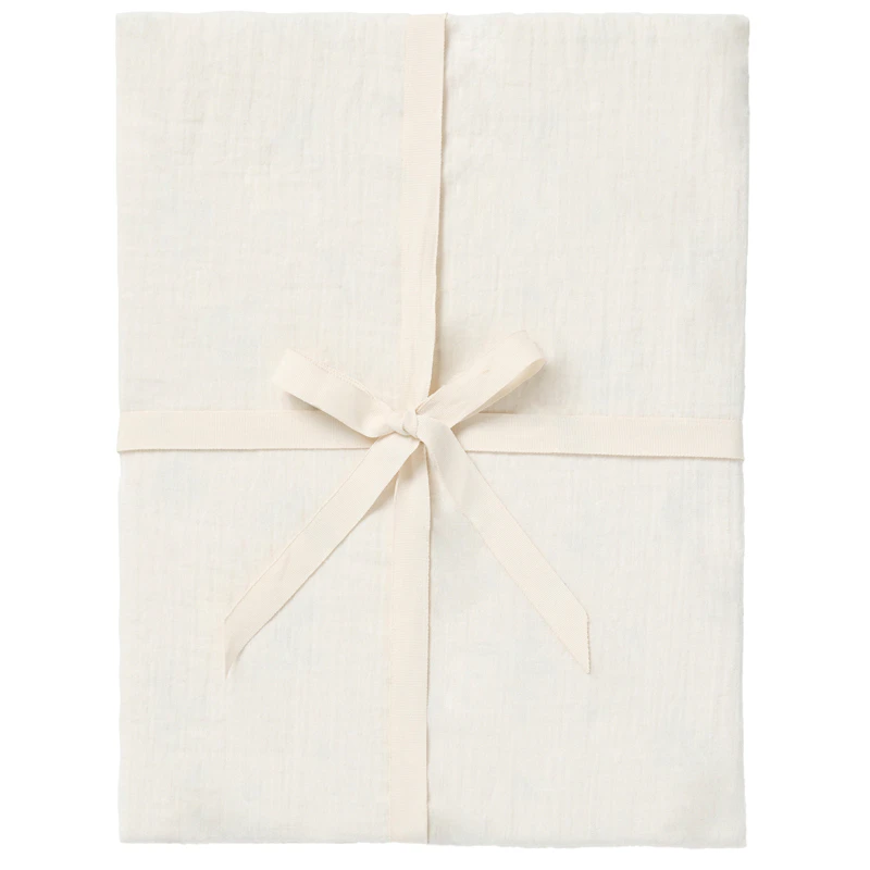 Ecru Fitted Sheet Muslin, 160x200 cm