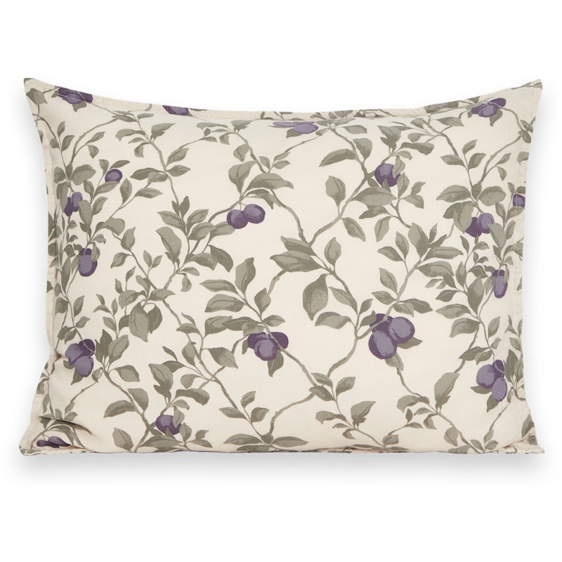 Plum Muslin Pillowcase, 50x60 cm