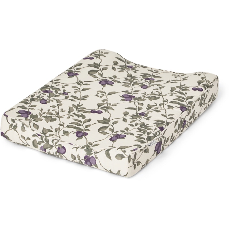 Plum Satin Changing Cushion