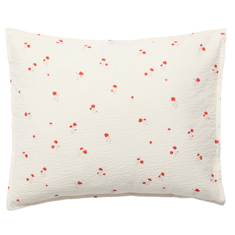 Poppy Pillowcase, 50x60 cm