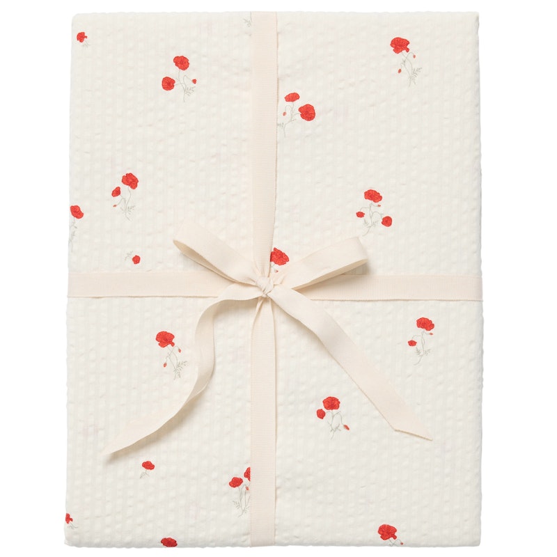 Poppy Fitted Sheet Double, 160x200 cm