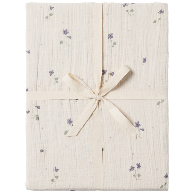 Viola Fitted Sheet Muslin, 180x200 cm