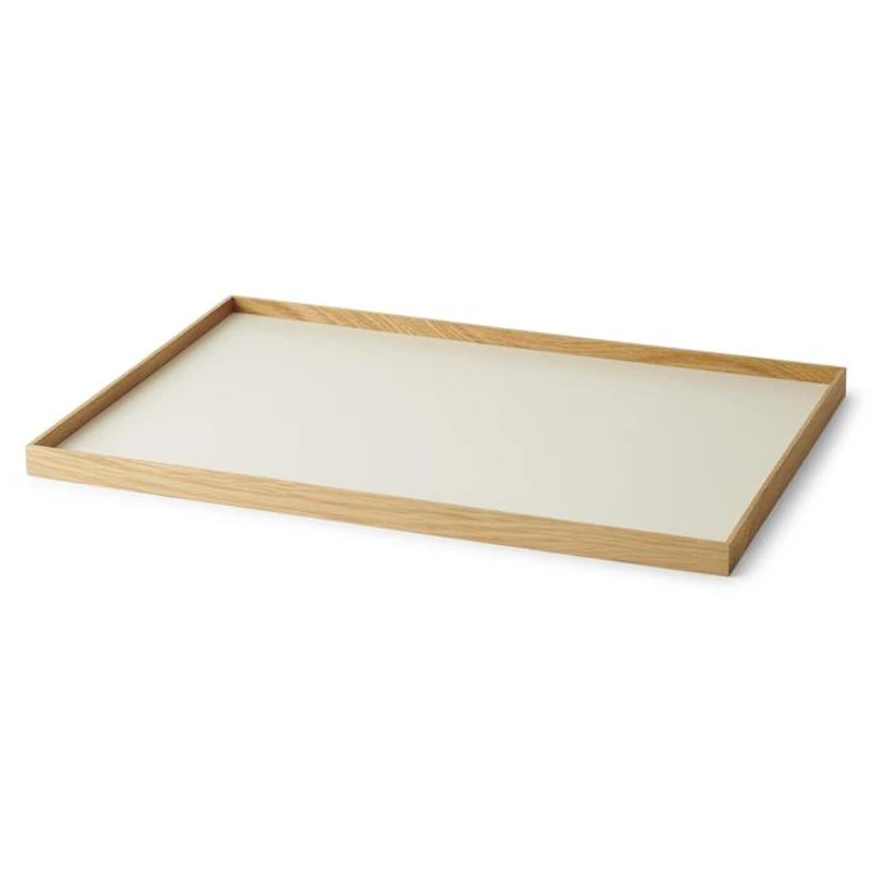 Frame Tray Large Oak/Beige