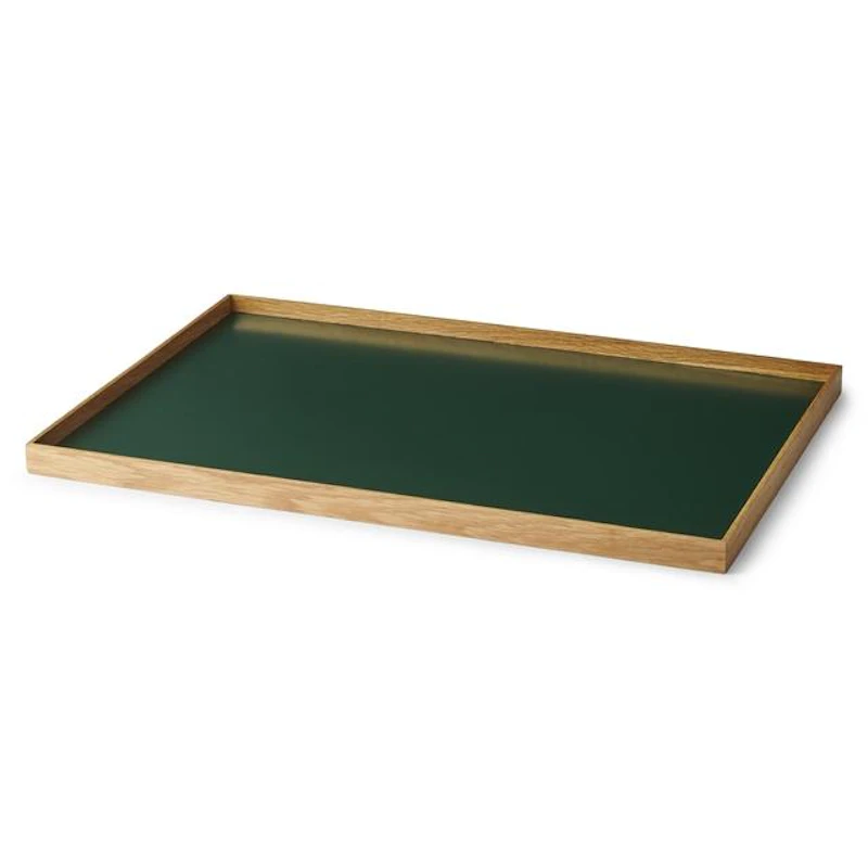 Frame Tray Large Oak/Green