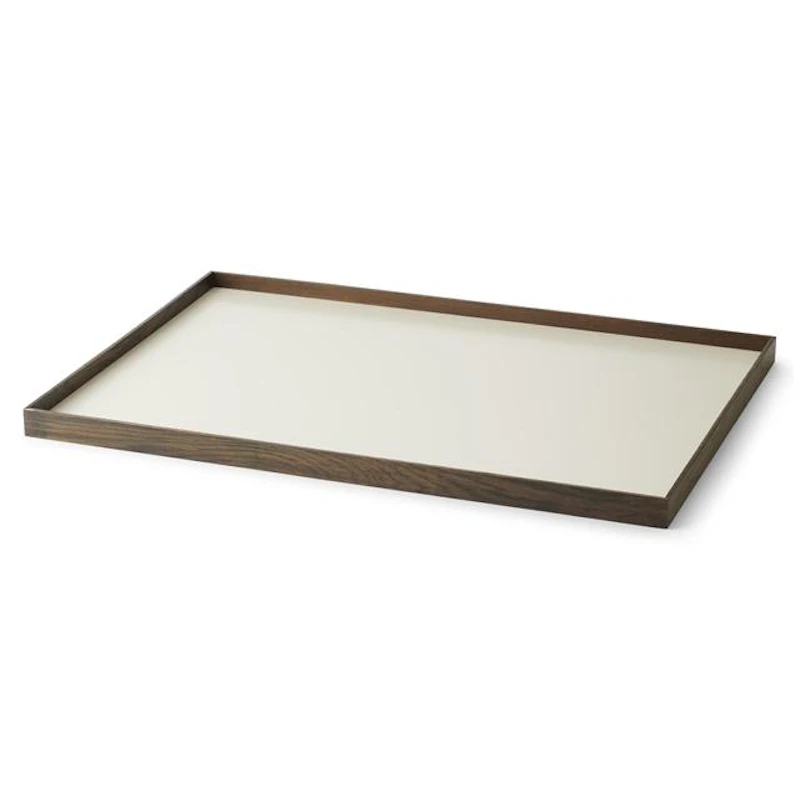 Frame Tray Large Smoked Oak/Beige