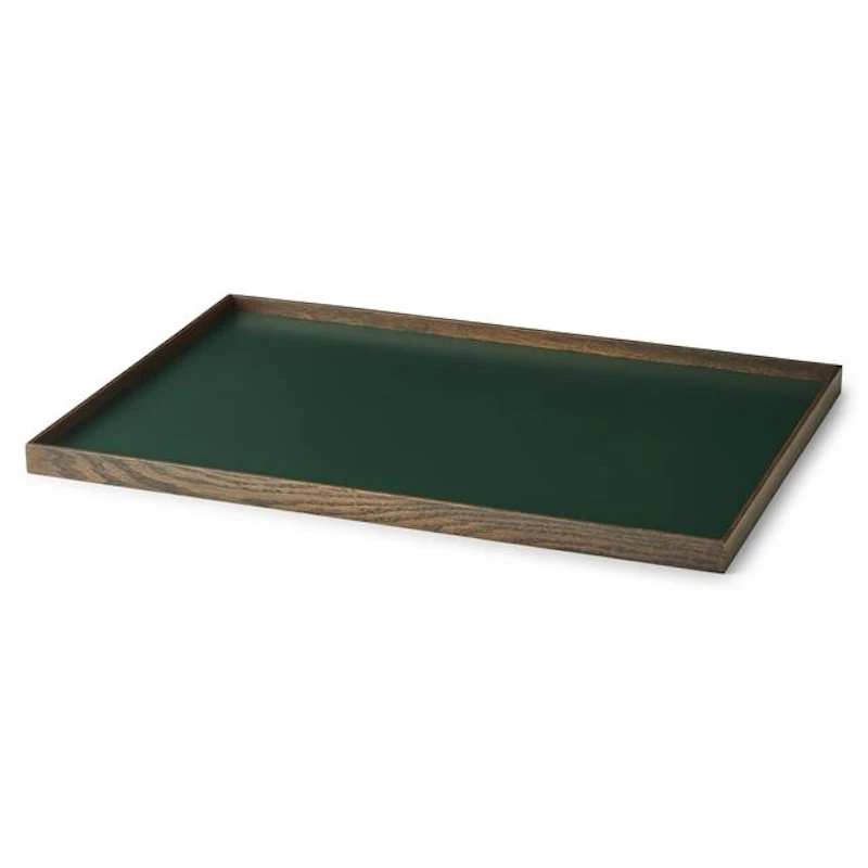 Frame Tray Large Smoked Oak/Green