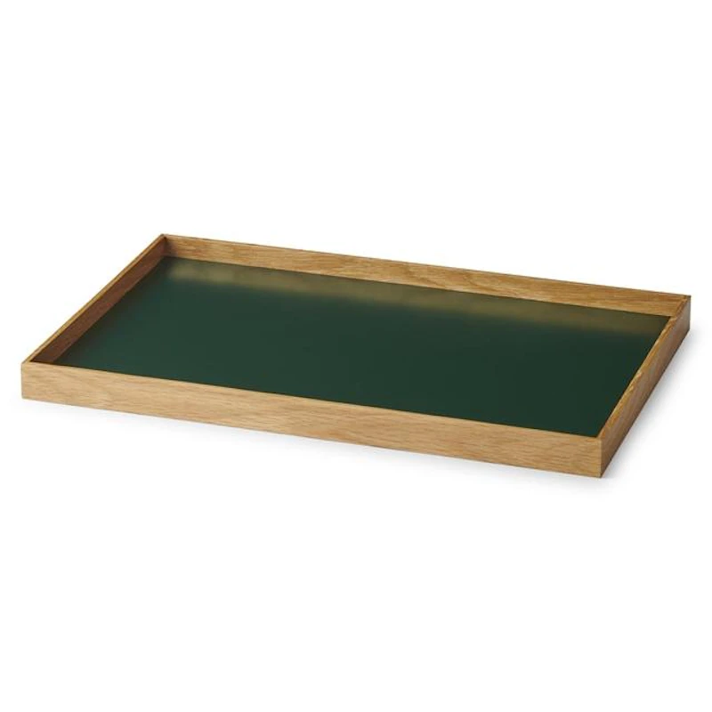 Frame Tray Medium Oak/Green