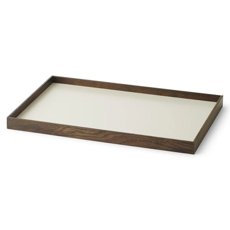 Frame Tray Medium Smoked Oak/Beige