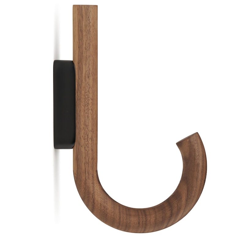 Hook, Walnut / Black