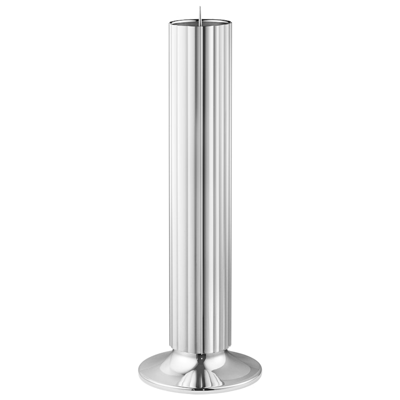 Bernadotte Candle Holder Stainless Steel, 40 cm
