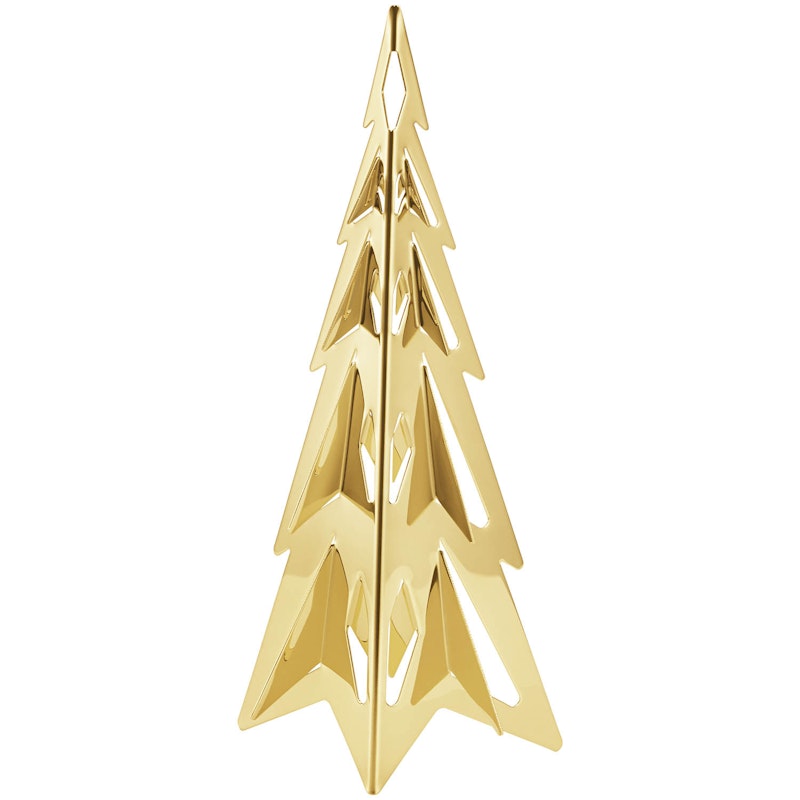 Christmas Trees, 18k Gold Plated 20 cm