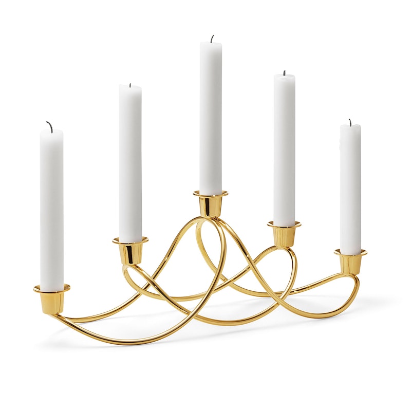 Harmony Candle Holder, Guld