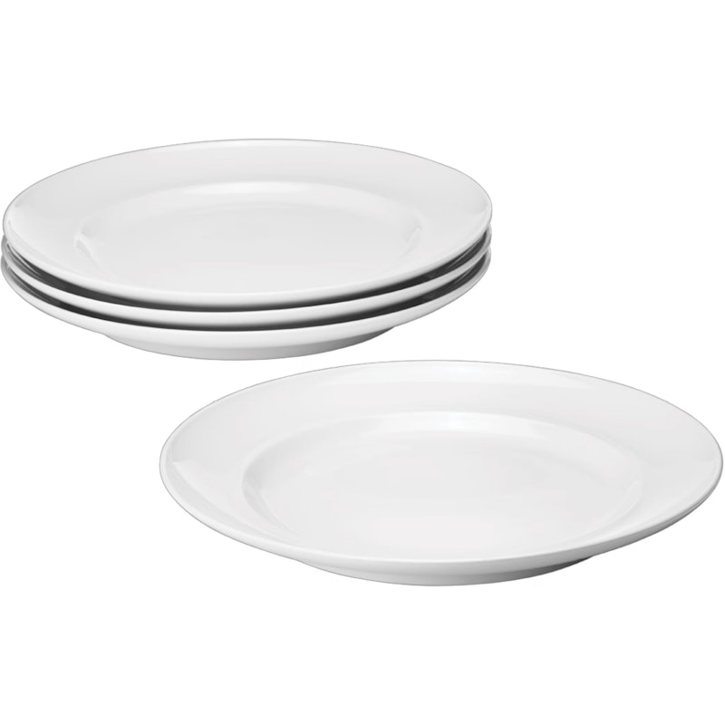 Koppel Dinner Plate 27 cm 4-pack White