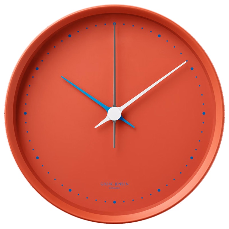 Koppel Wall Clock 22 cm, Red