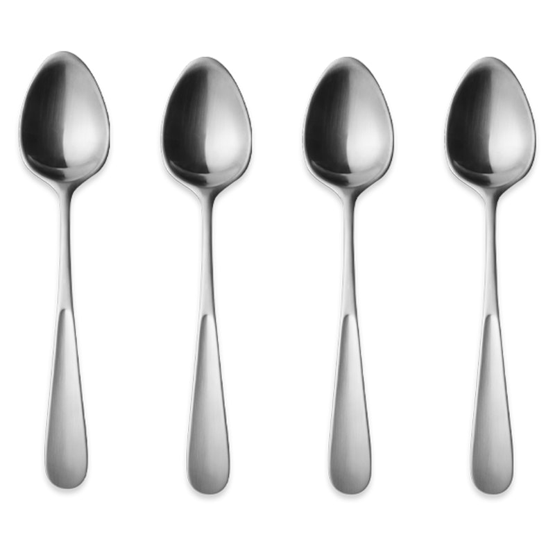 Vivianna Coffee Spoon 4-pack, Stainless Steel