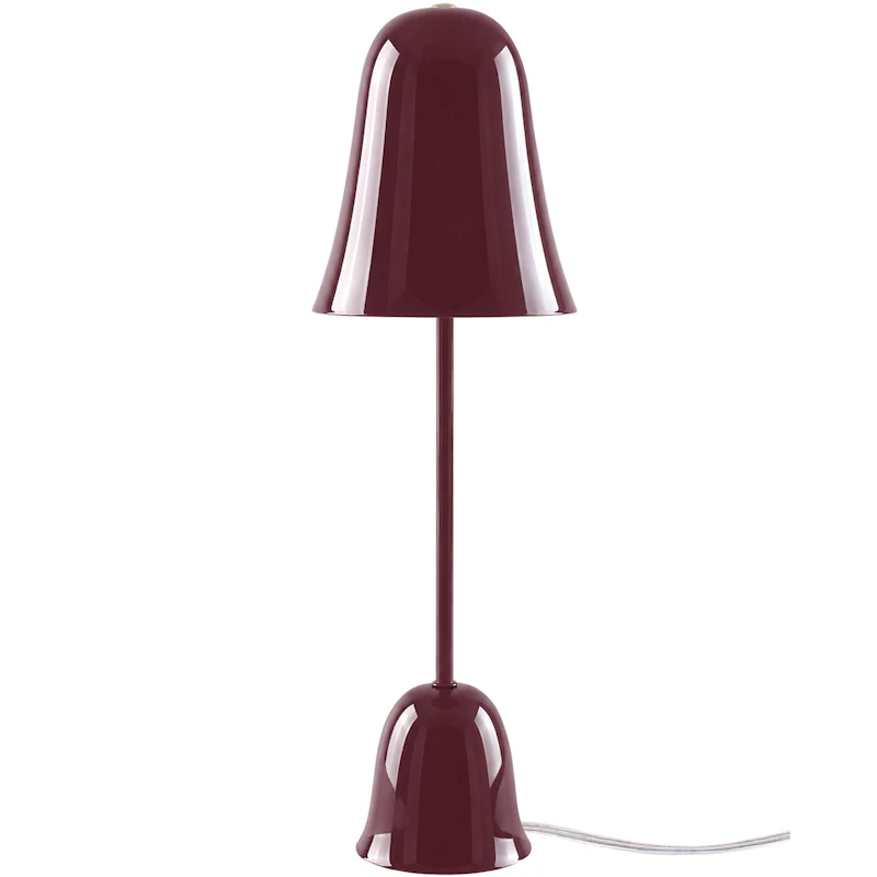 Blåklockan 16 Table Lamp, Burgundy