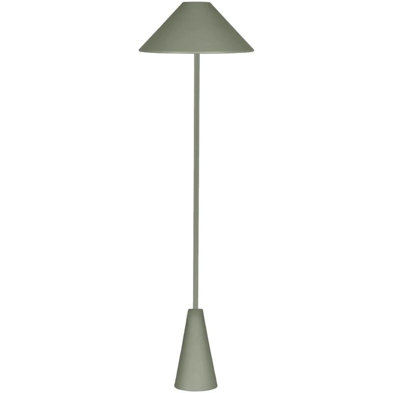 Cannes Floor Lamp, Moss Green