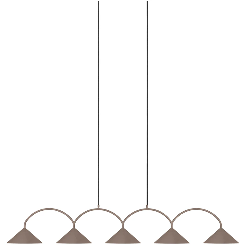 Curve 5 Pendant, Mocha