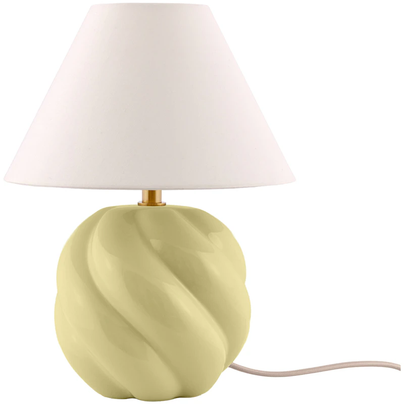 Dahlia 24 Table Lamp, Butter Yellow