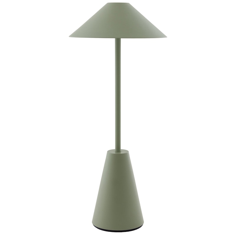 Cannes 32 Table Lamp Portable, Moss Green