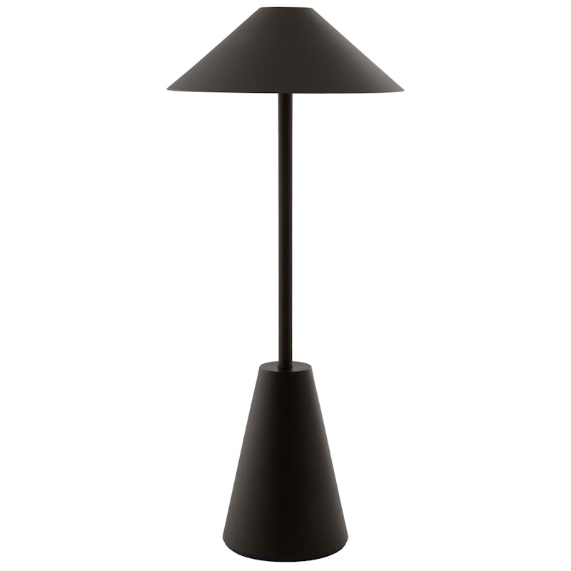 Cannes 32 Table Lamp Portable, Black