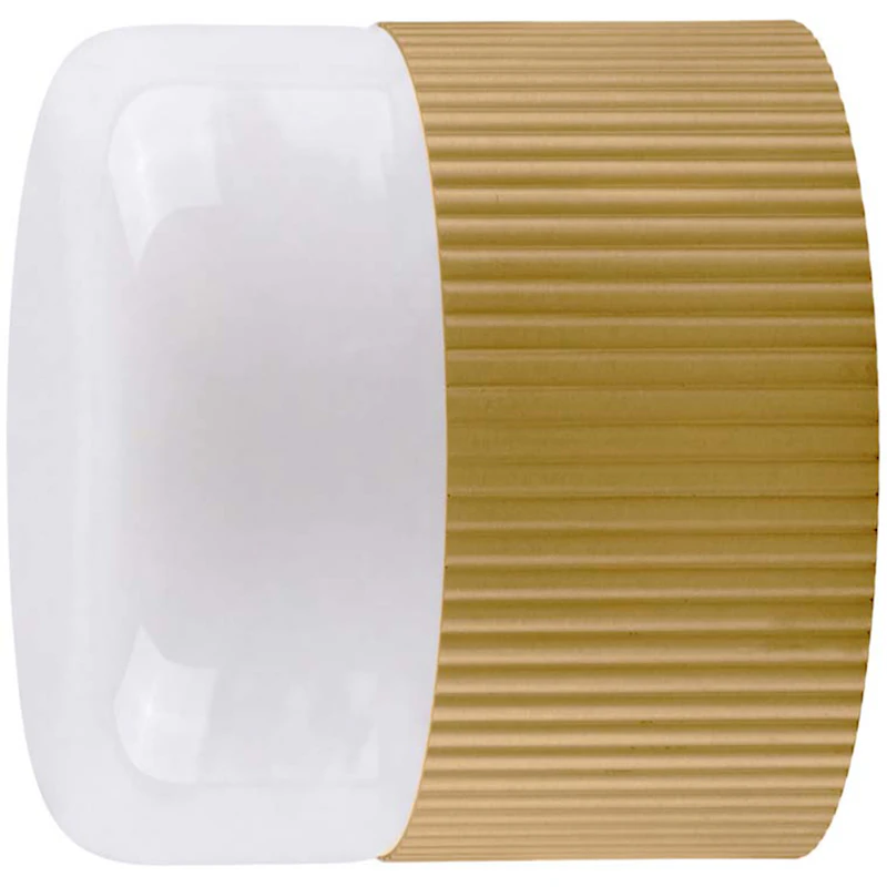 Hubble Wall/Ceiling Lamp, Brushed Brass