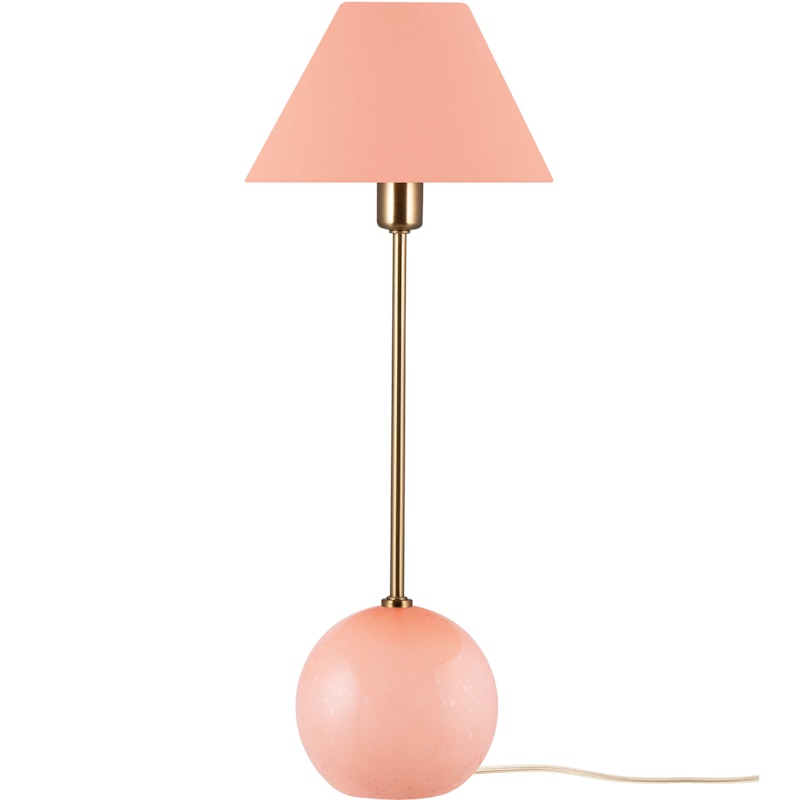 Iris 20 Table Lamp, Blush