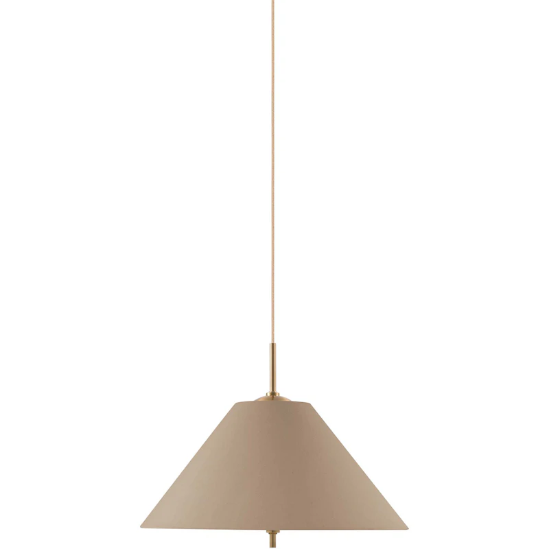 Iris 25 Pendant, Mocha