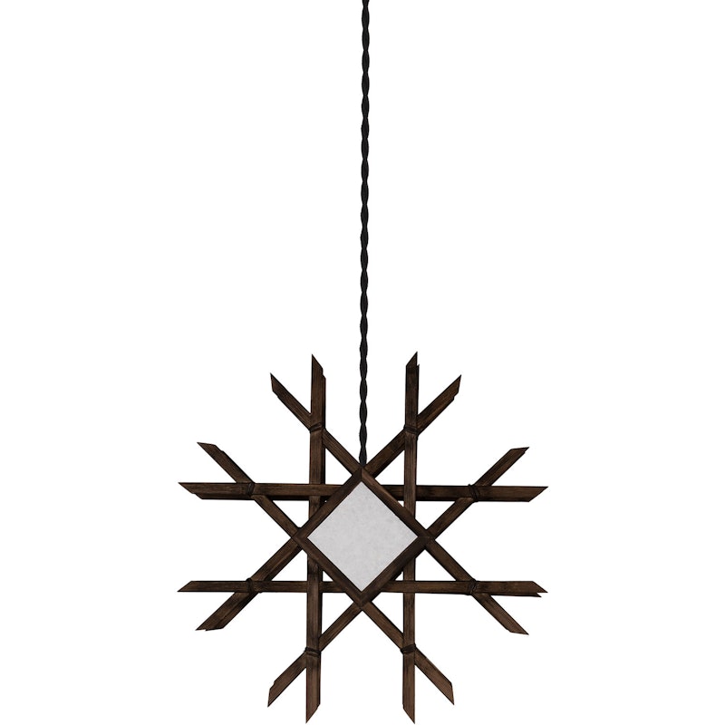 Lea Christmas Star 450 mm, Brown