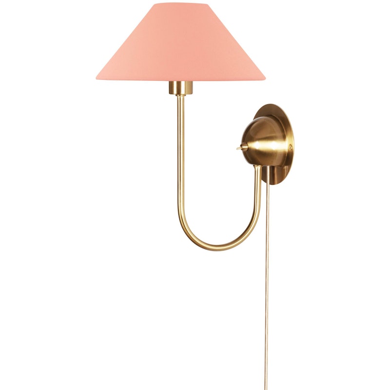 Iris Wall Lamp, Blush