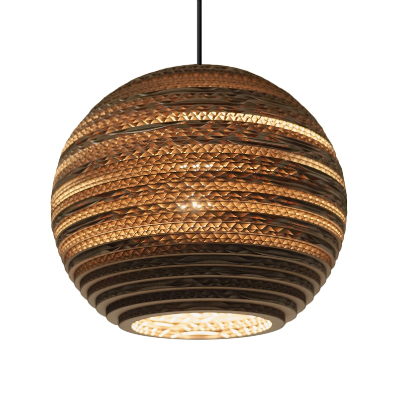 Moon 10 Pendant, Natural
