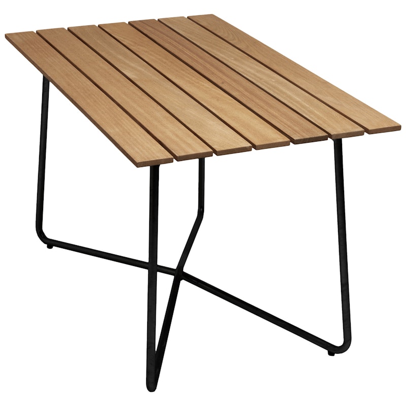 B25A Table, Oiled Oak / Black