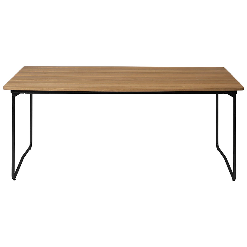 B31 Table 92x170 cm, Oiled Oak / Black
