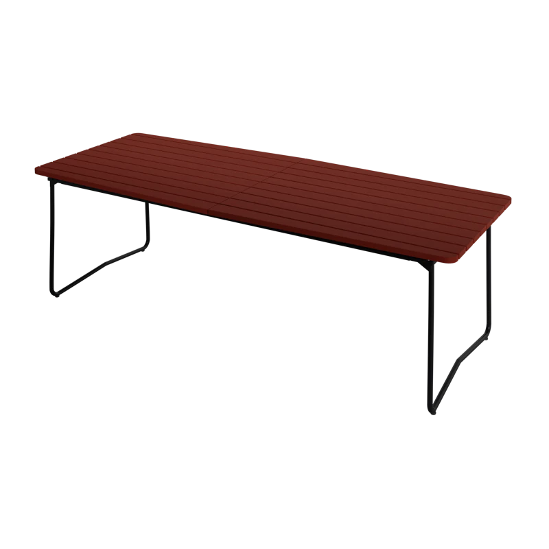 B31 Table 92x230 cm, Dark Red / Black