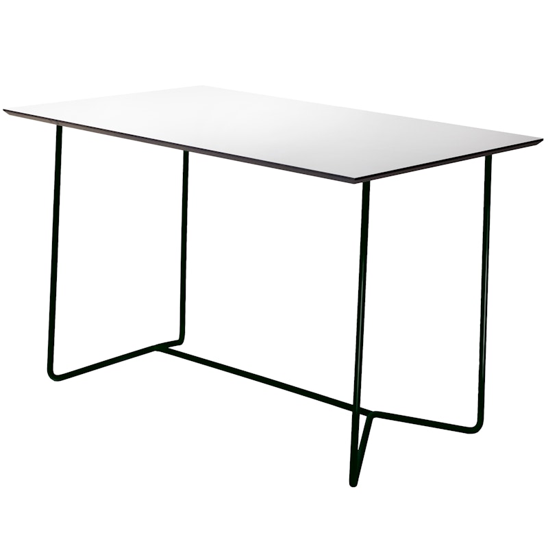 High Tech Table 70x100 cm, Laminate / Black