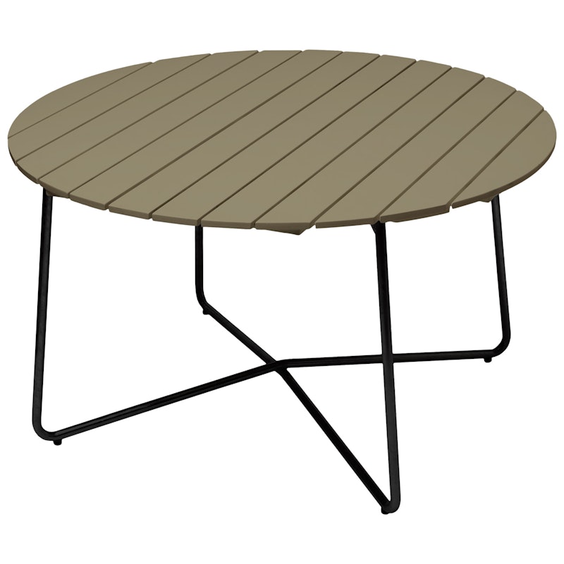 9A Table Ø120 cm, Light Green / Black