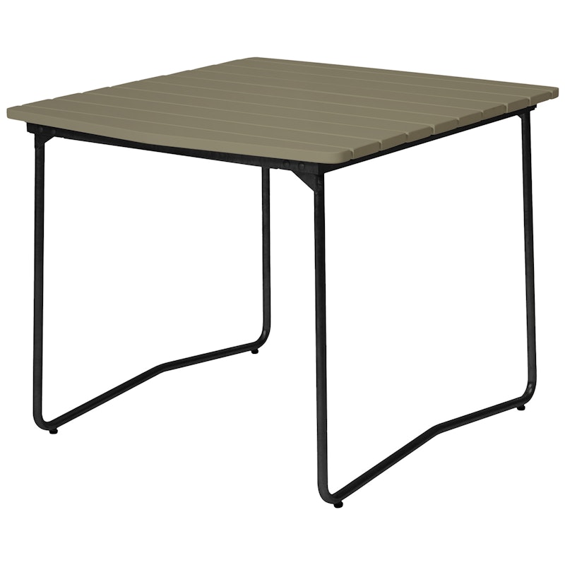 B31 Table 84x92 cm, Light Green / Black